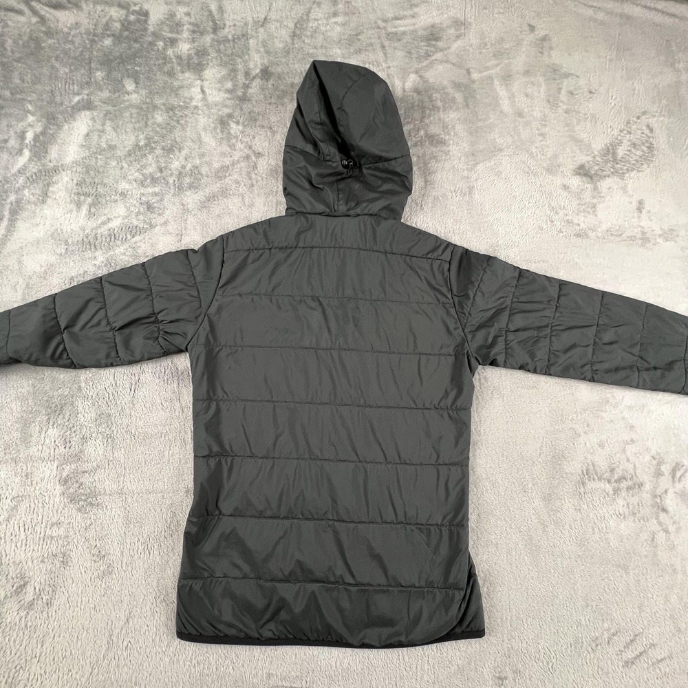 Fjallraven Keb Padded Hoodie Jacket Womens XS Gray G-Loft Supreme Full Zip - Picture 10 of 16